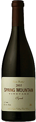 Spring Mountain 2005 Syrah